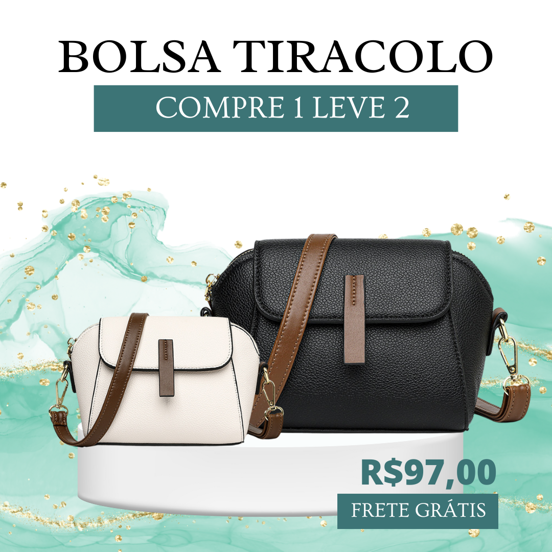 Bolsa Tiracolo - Perfeita para o dia a dia